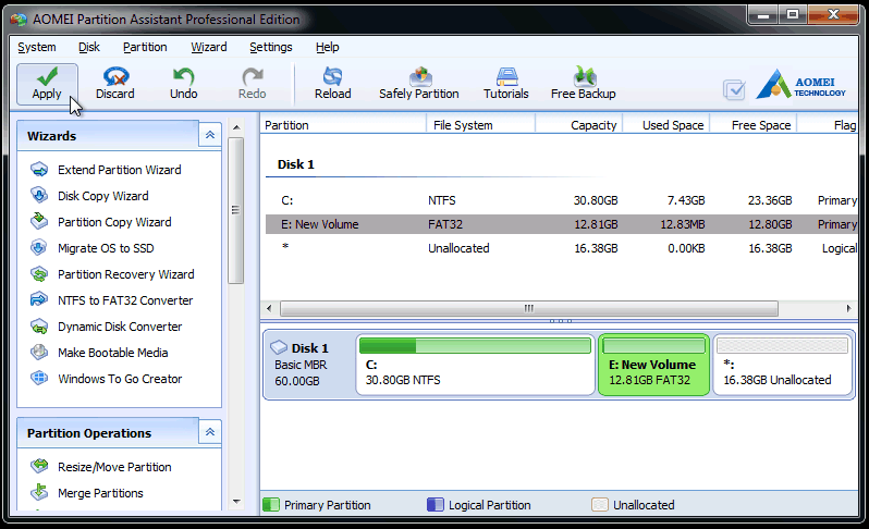 how to format my hard drive vista